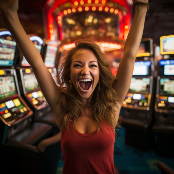 Transaction history within Quick Bet showing slot spins, sportsbook bets, and settlement records